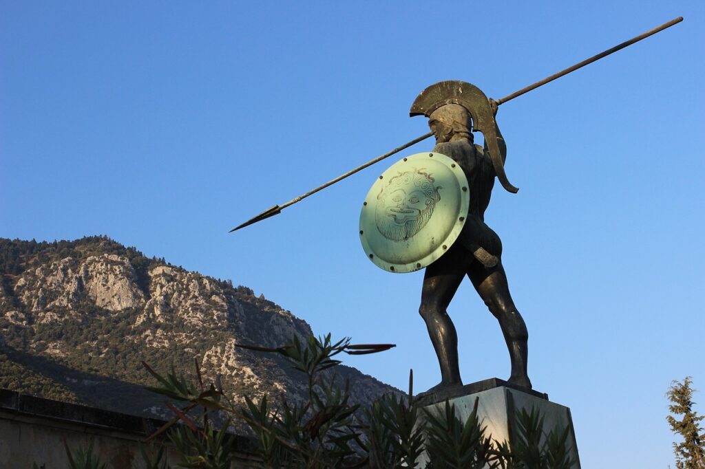 Thermopylae site near Lamia