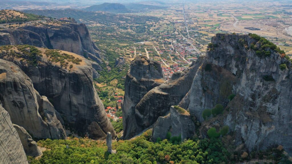 rock of the great saint meteora