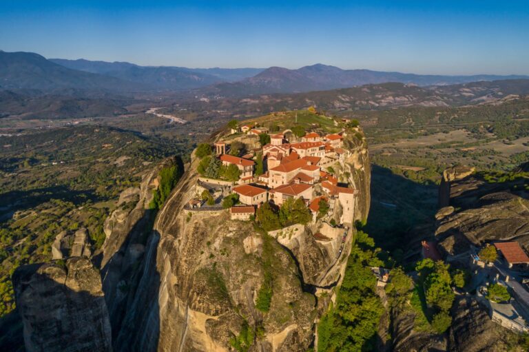 Great-Meteoro-monastery-drone