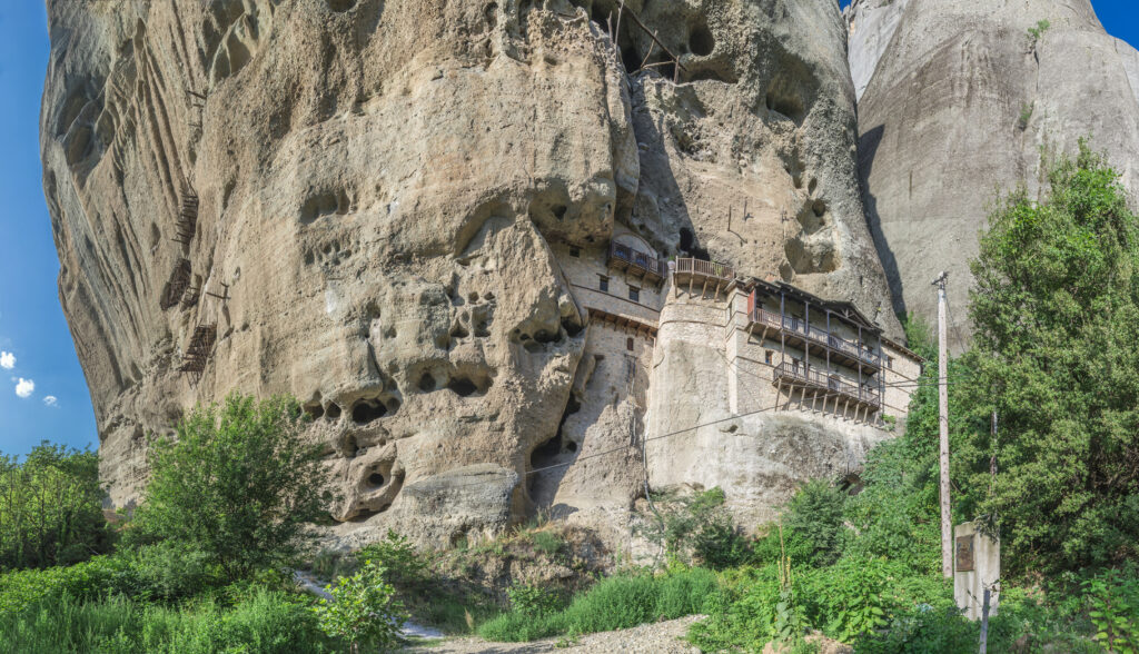 Badovas hermit caves Meteora