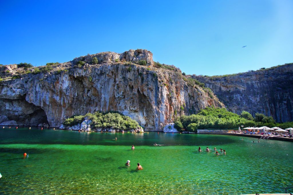 Athens-Vouliagmeni-lake
