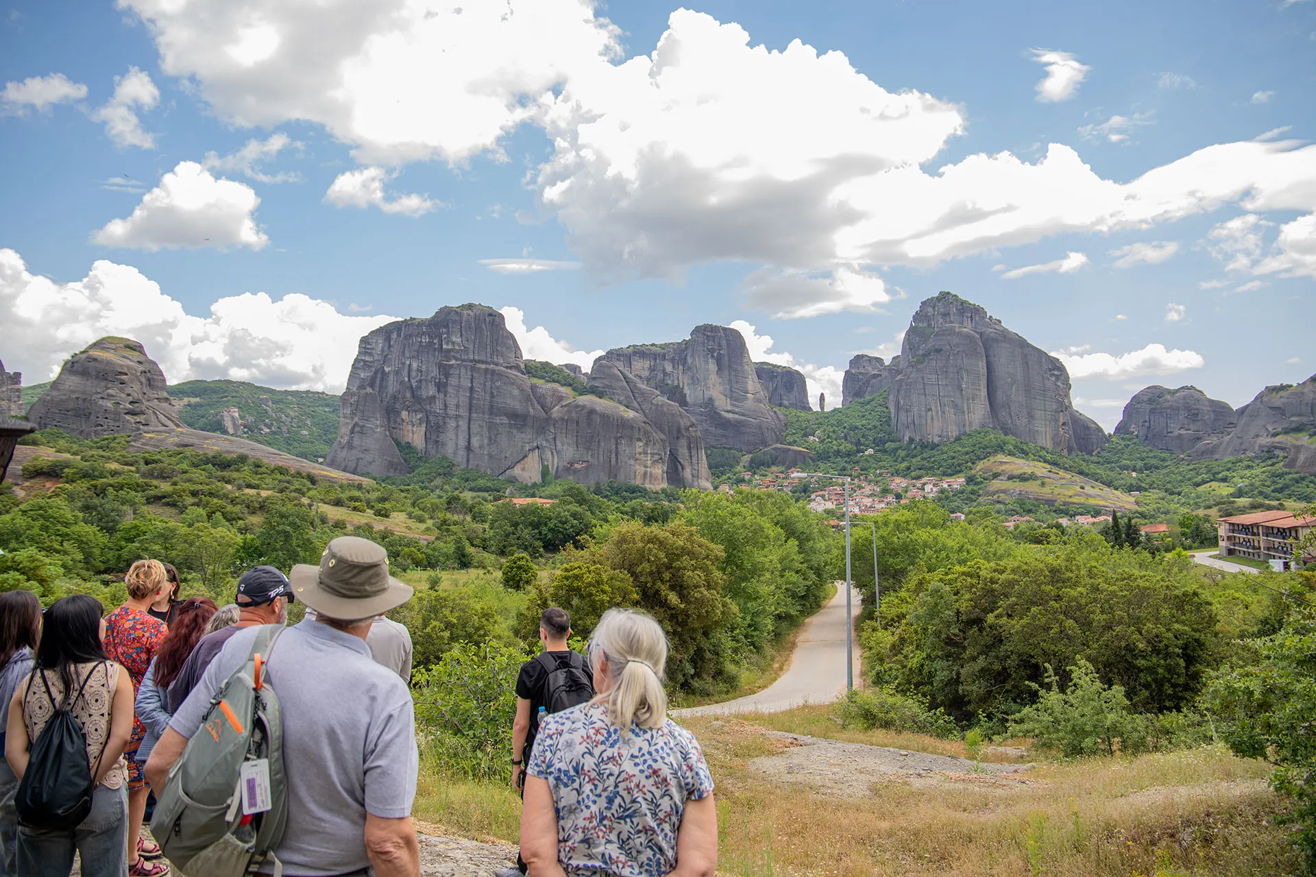 Meteora Trip in the Sunset