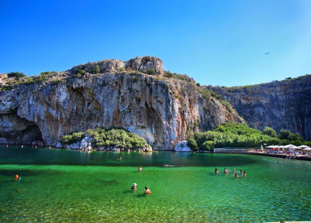 Athens-Vouliagmeni-lake