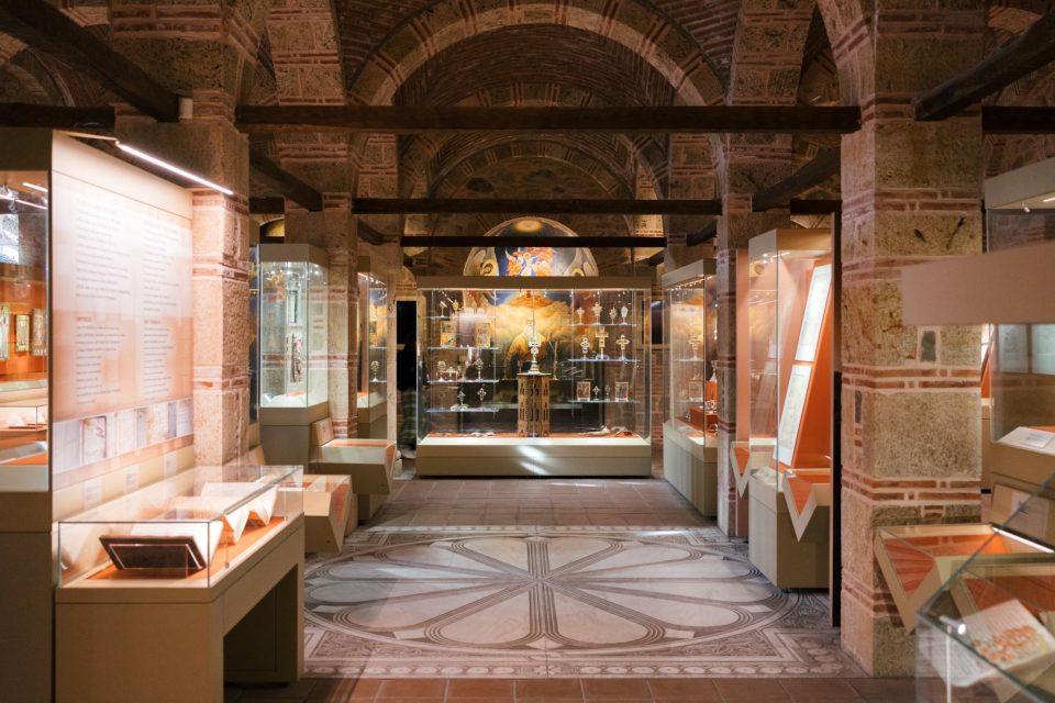 varlaam monastery art inside museum