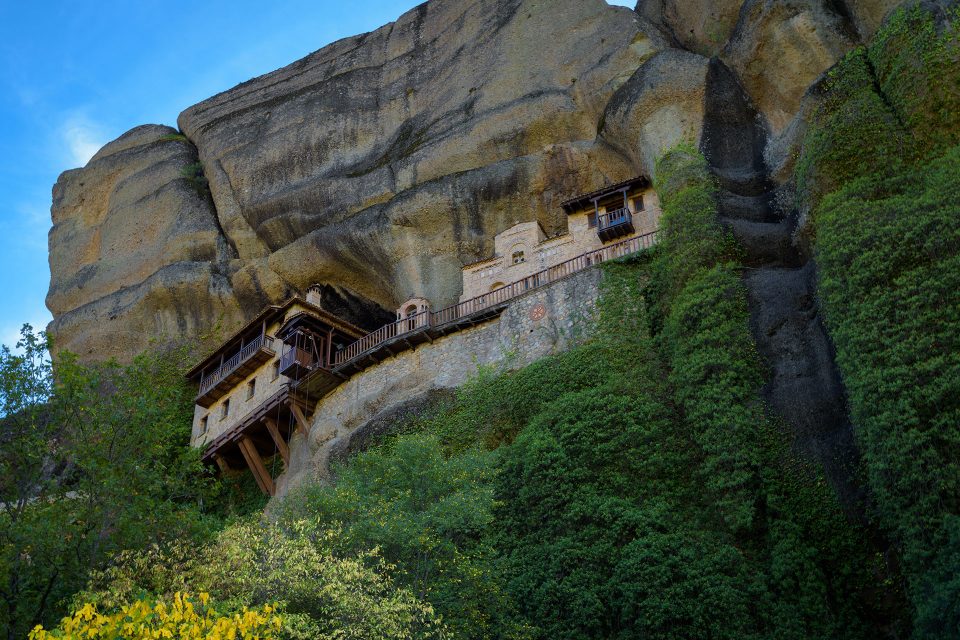 Monastery of Ypapanti view from hiking tour