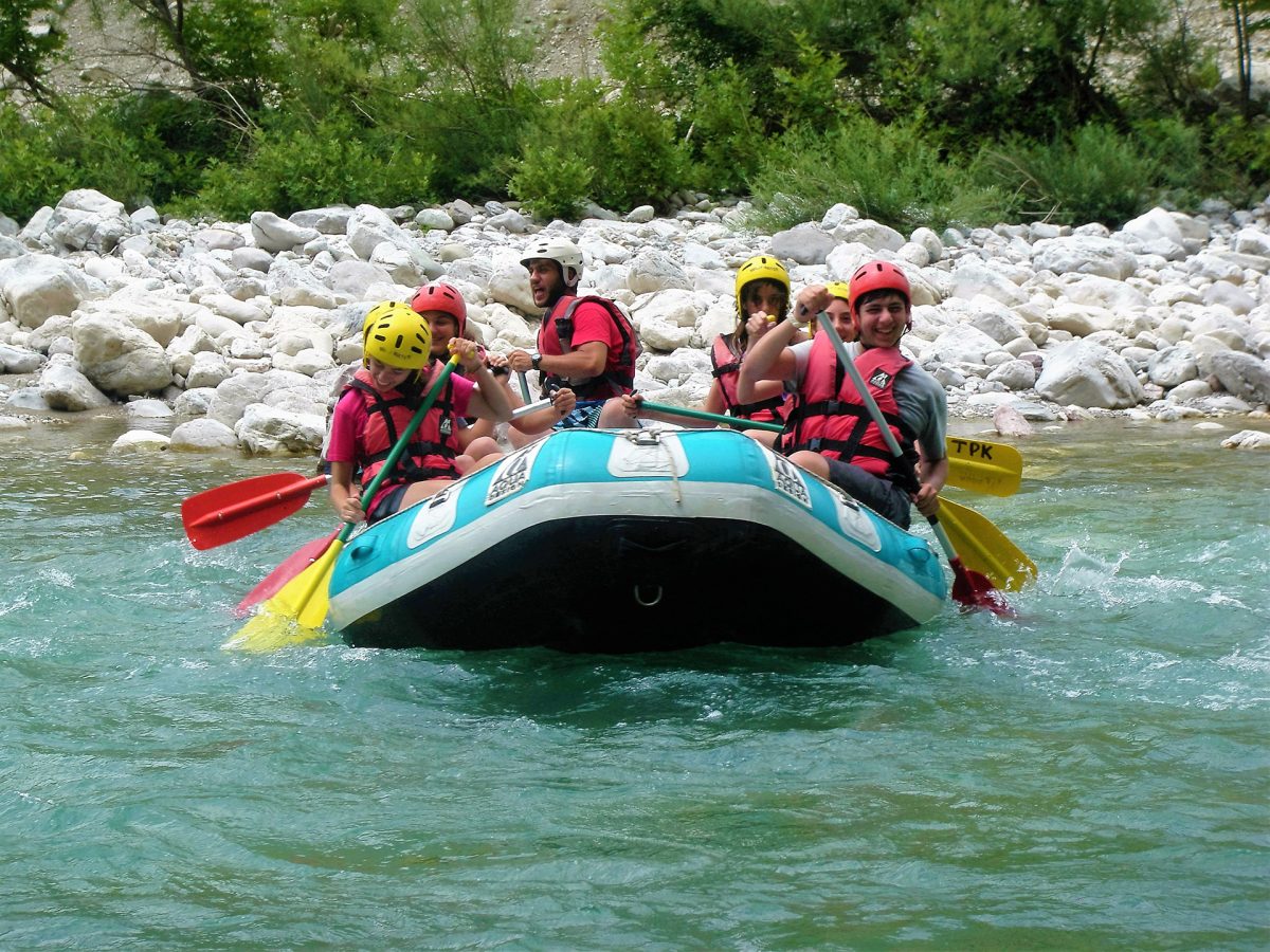 rafting