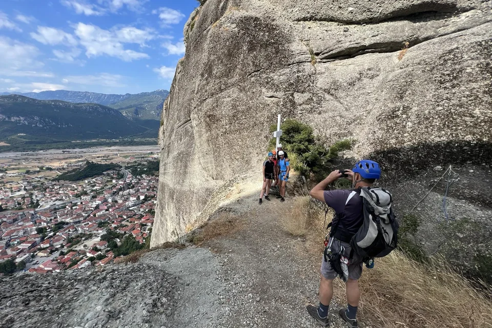scrambling via ferata great saint