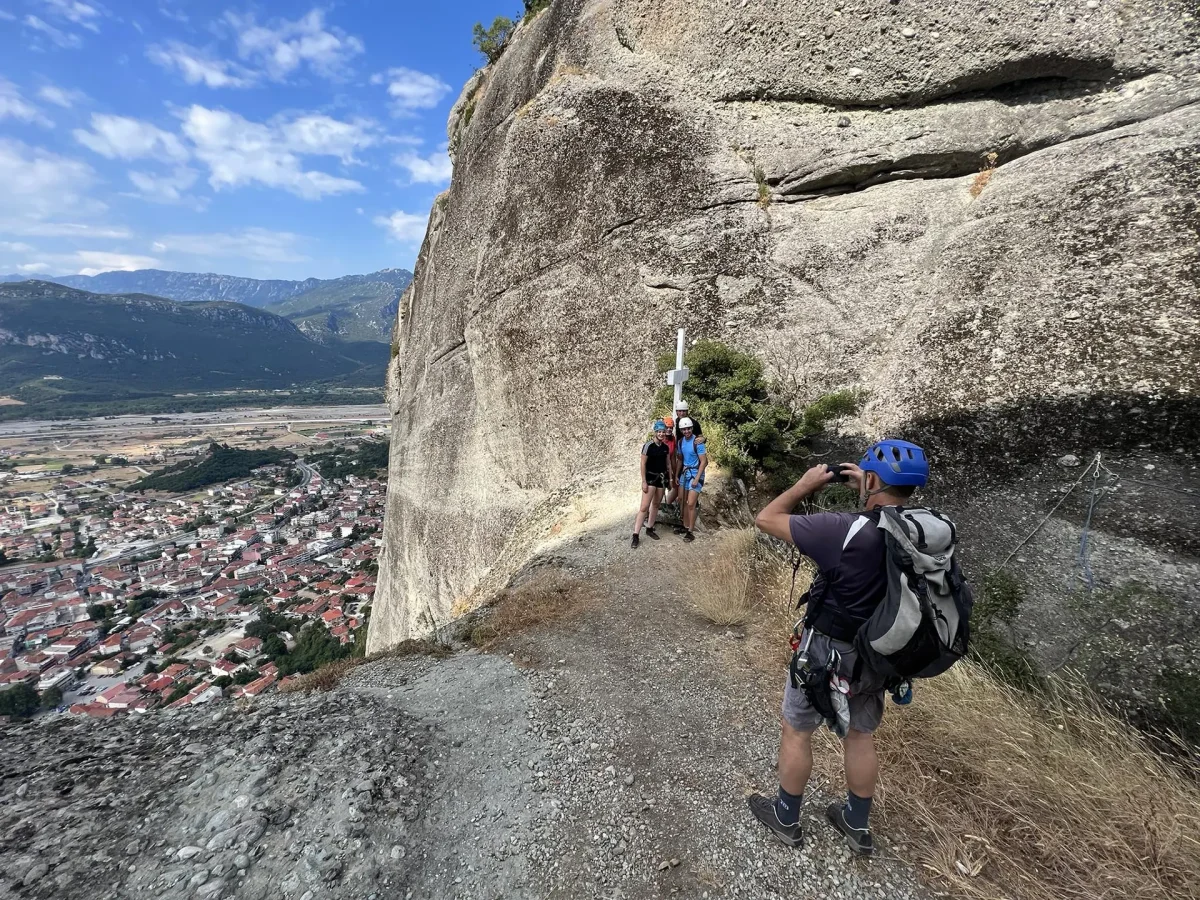scrambling via ferata great saint